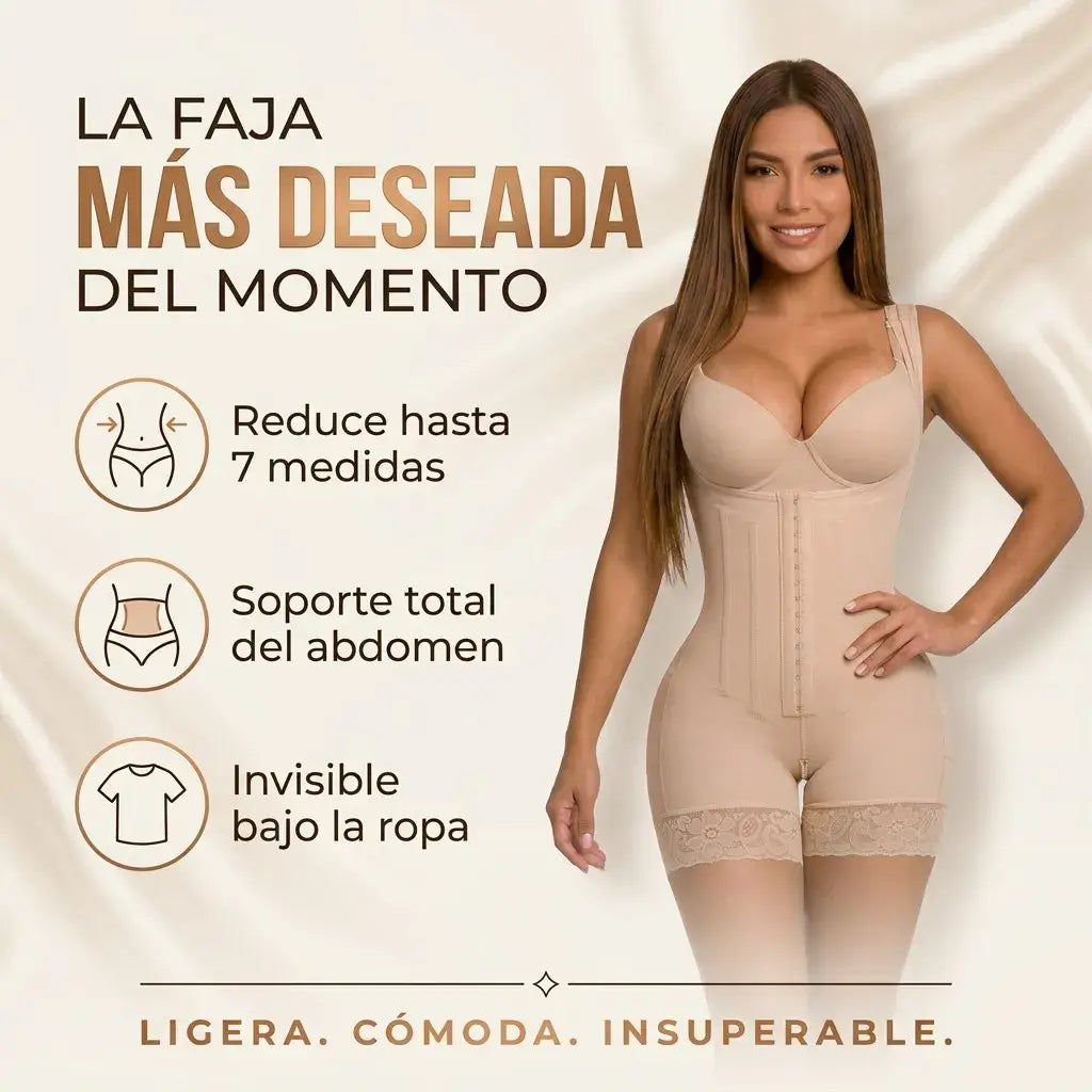 Lanzamiento Exclusivo Faja ShapeSlim Lipo con Varillas - OFERTA Disponible SOLO HOY